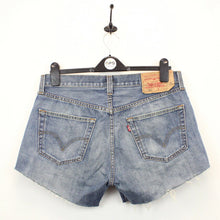 Load image into Gallery viewer, Womens LEVIS 501 Shorts Mid Blue | W33
