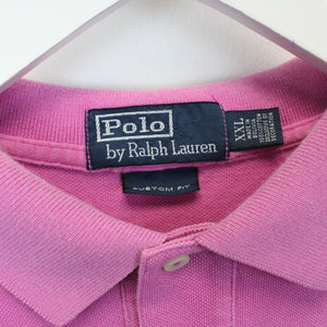 RALPH LAUREN Polo Shirt Pink | XXL