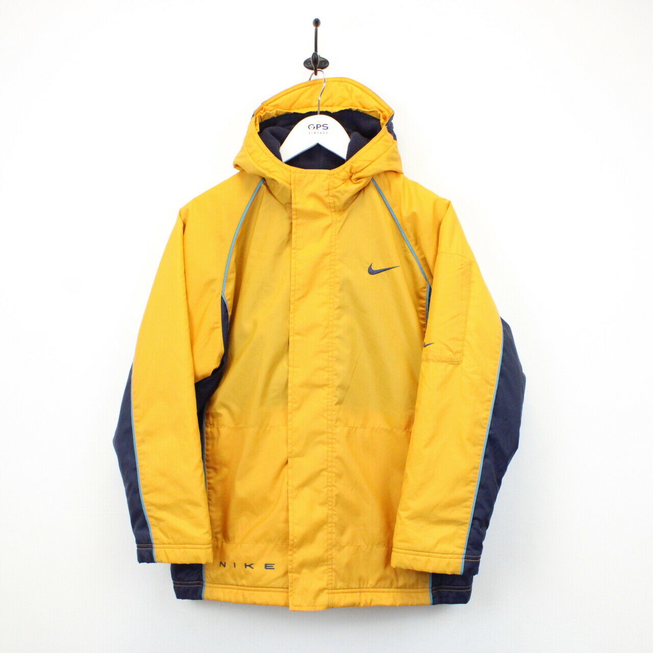 Womens NIKE 90s Jacket Yellow | Small