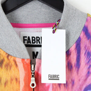 Mens Leopard Track Top  Multicolour | Medium