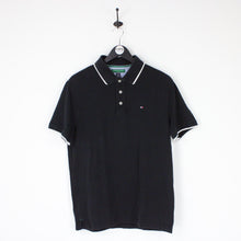 Load image into Gallery viewer, Mens TOMMY HILFIGER Polo Shirt Black | Medium
