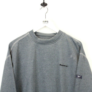 REEBOK 90s Sweatshirt Grey | Large