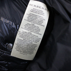 Womens BURBERRY Goose Down Bodywarmer Black | XS