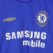 Load image into Gallery viewer, Mens UMBRO CHELSEA FC 2005 Centenary Home Shirt Blue | Medium
