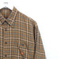 BURBERRY Check Shirt Brown | Large