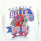 NFL 90s Buffalo BILLS Sweatshirt White | Medium