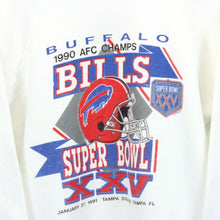 Load image into Gallery viewer, NFL 90s Buffalo BILLS Sweatshirt White | Medium
