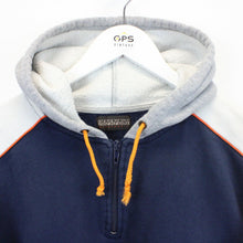 Load image into Gallery viewer, NAPAPIJRI Hoodie Navy Blue | Medium
