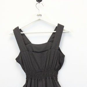 Womens 90s Jumpsuit Black | Small