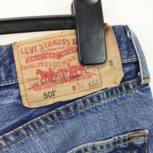 Load image into Gallery viewer, LEVIS 501 Jeans Mid Blue | W34 L34
