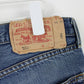 Mens LEVIS 501 Jeans Mid Blue | W36 L34