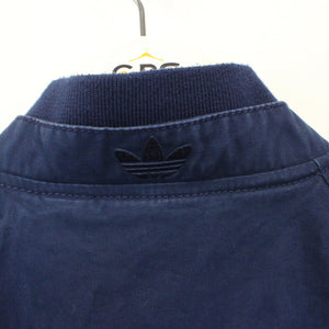 ADIDAS ORIGINALS Harrington Jacket Navy Blue | Medium