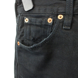 Womens LEVIS 501 Shorts Black | W30