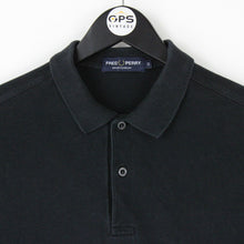 Load image into Gallery viewer, Mens FRED PERRY Polo Shirt Black | Small

