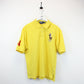 RALPH LAUREN Polo Shirt Yellow | Large