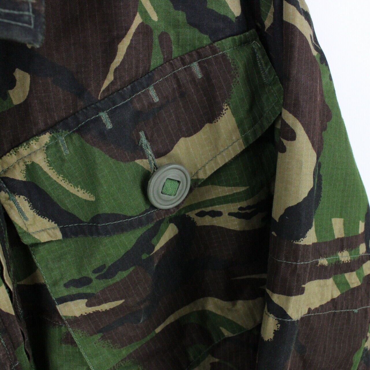 Mens Camouflage Army Jacket Green | XL