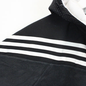 ADIDAS 90s 1/4 Zip Fleece Black | Medium