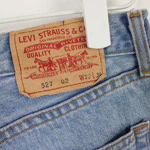 Mens LEVIS 527 Jeans Light Blue | W33 L34