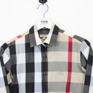Womens BURBERRY Nova Check Shirt Beige | XS