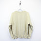 LONSDALE 00s Sweatshirt Beige | Large