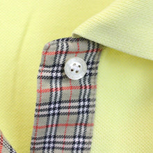 Load image into Gallery viewer, Womens BURBERRY Polo Shirt Yellow | XS

