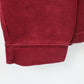 CHAPS 1/4 Zip Knit Sweatshirt Red | XL