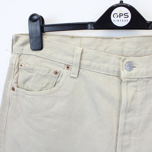 LEVIS 501 Jeans Beige | W36 L36