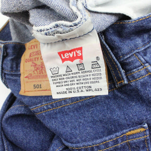 Womens LEVIS 501 Jeans Dark Blue | W24 L30