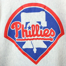 Load image into Gallery viewer, MLB CHAMPION 90s Philadelphia PHILLIES Sweatshirt Grey | Large
