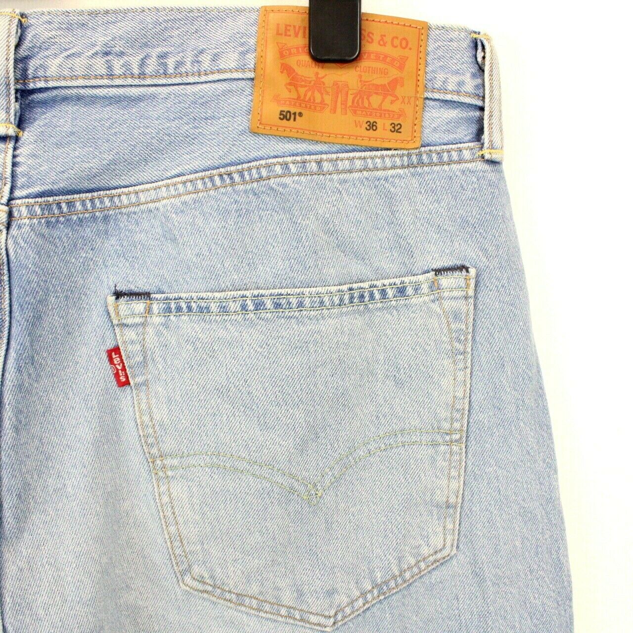 LEVIS 501 Jeans Light Blue | W36 L32