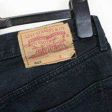 Load image into Gallery viewer, LEVIS 501 Jeans Black | W30 L32
