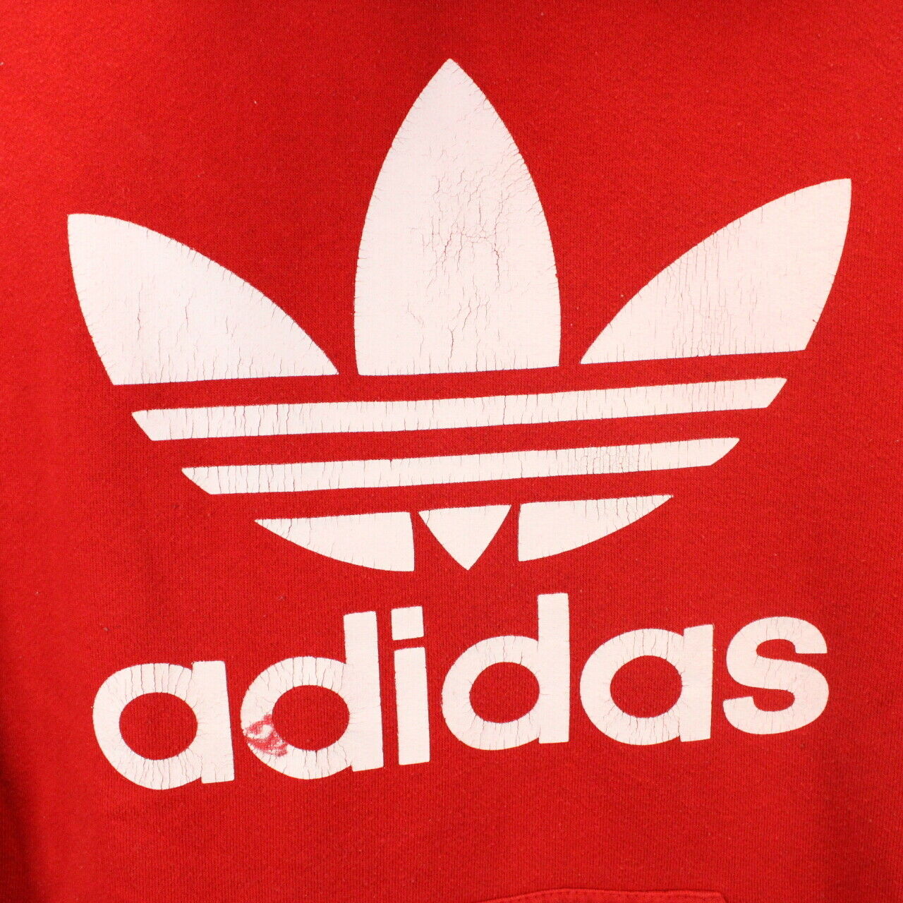 ADIDAS Hoodie Red | Small