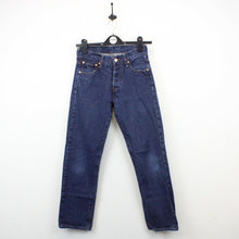 Load image into Gallery viewer, Womens LEVIS 501 Jeans Dark Blue | W26 L28
