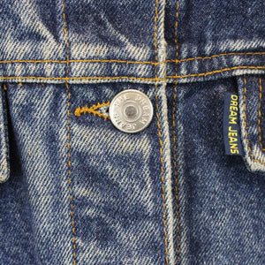 Womens 90s Denim Jacket Blue | Small