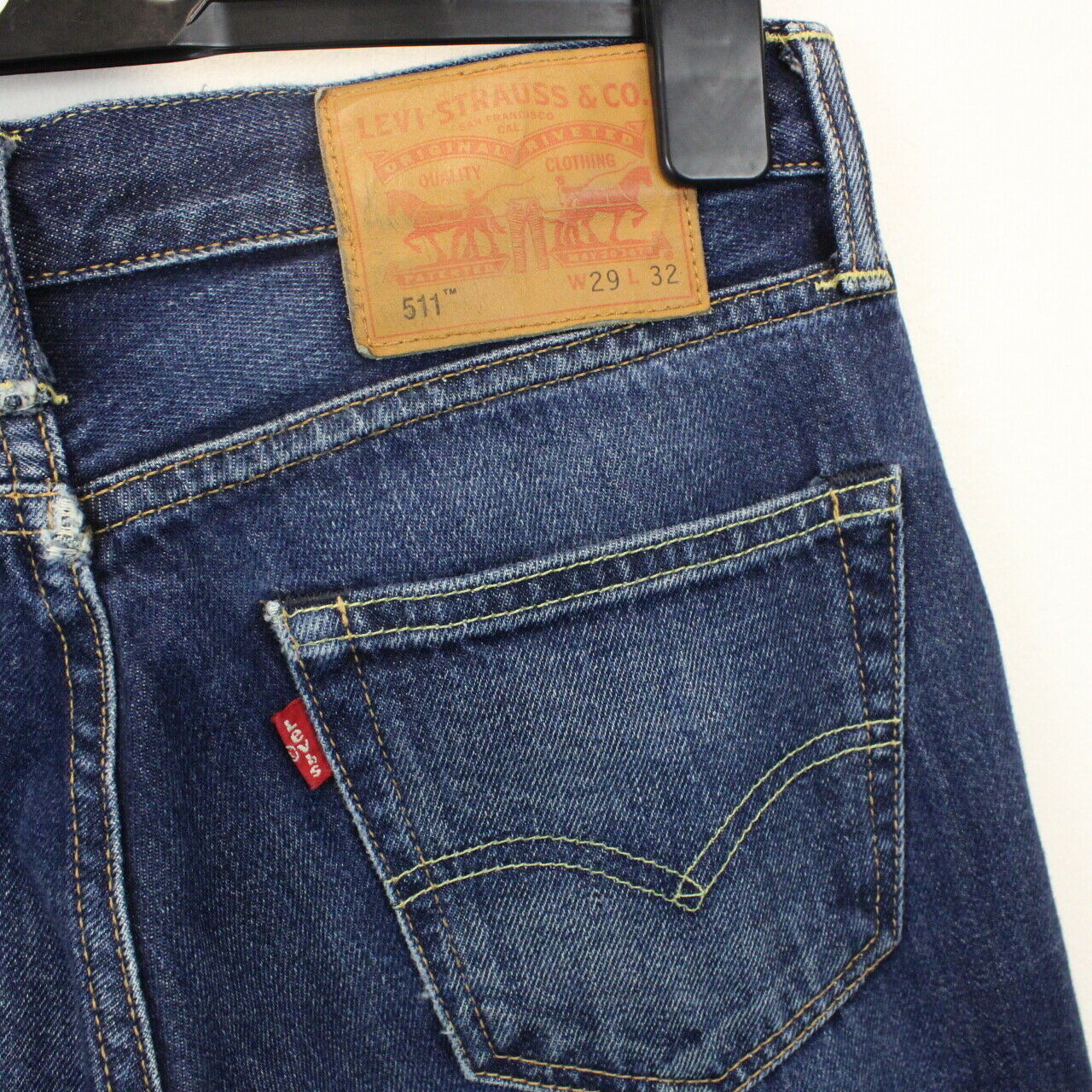 Womens LEVIS 511 Jeans Dark Blue | W29 L32
