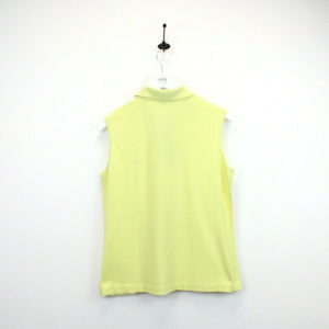 Womens BURBERRY Polo Shirt Yellow | XS