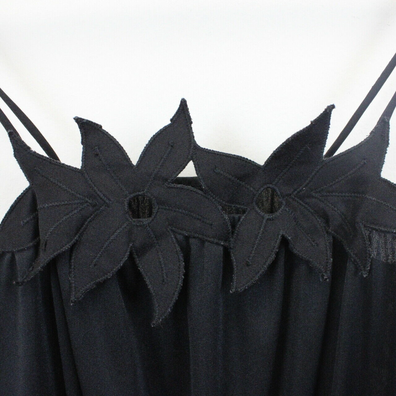 Womens 80s Dress Black | Small