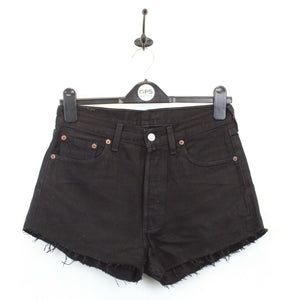 Womens LEVIS 501 Shorts Black | W29