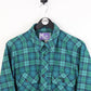 Lumberjack Flannel Shirt Green | XL