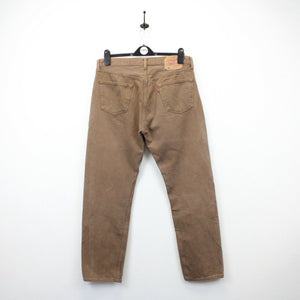 Womens LEVIS 501 Jeans Brown | W36 L32