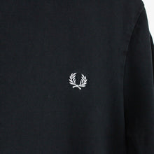 Load image into Gallery viewer, Mens FRED PERRY Ringer T-Shirt Black | Large
