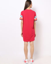Load image into Gallery viewer, Womens TOMMY HILFIGER T-Shirt Dress Pink | XL
