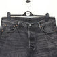 LEVIS 501 Shorts Black Charcoal | W36