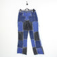 Womens Patchwork Jeans Multicolour | W29 L30