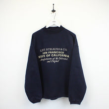 Load image into Gallery viewer, LEVIS 90s Sweatshirt Navy Blue | XL
