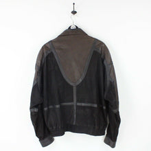 Load image into Gallery viewer, Mens 80s Leather Biker Jacket Brown | Large
