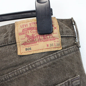 LEVIS 501 Jeans Brown | W36 L36