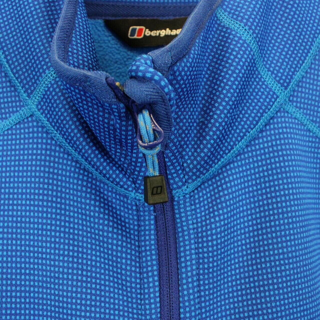 BERGHAUS Zip Sweatshirt Blue | Medium