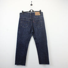 Load image into Gallery viewer, Womens LEVIS 501 Jeans Dark Blue | W33 L28
