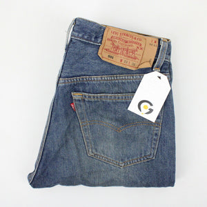 Mens LEVIS 501 Jeans Mid Blue | W31 L34
